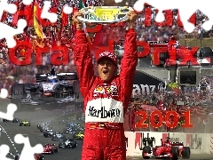 marlboro , trofeum, Formuła 1, ferrari, puchar