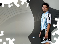 Riquelme, Argentyna, Piłkarz