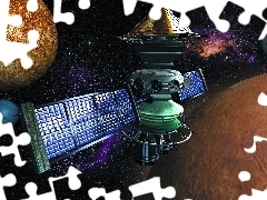 Gwiazdy, Satelita, Planety
