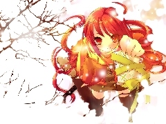 kokarda, drzewo, Shakugan No Shana