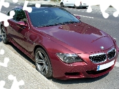 E65, BMW 7, Bordowy, Metalik