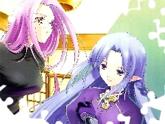 dziewczyny, okulary, Fate Stay Night