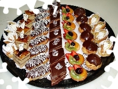 Kolorowych, Ciasteczek, Półmisek