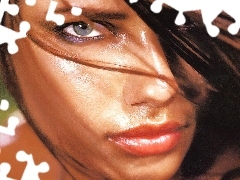 twarz, Adriana Lima