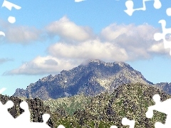 Chmury, Tatry, Góra, Szczyt
