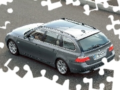 Kombi, E60, Szary, BMW 5