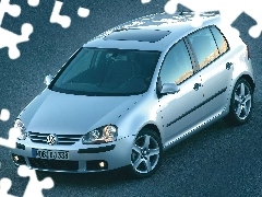 Srebrny, Szyberdach, Golf 5
