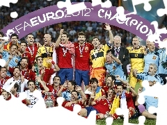 Euro 2012, Champions