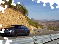 Czarny, Mat, Bentley Continental GTC