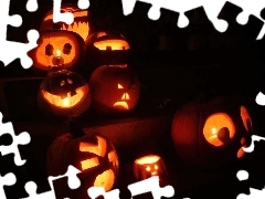 świecące dynie, Halloween