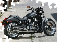 Chromowane, Wydechy, Harley Davidson Night Rod