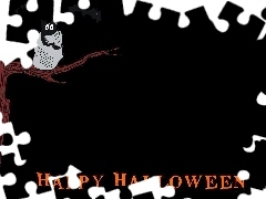 sowa, Halloween