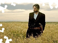 strój, zboże, Filmy Lost, rewolwer, Josh Holloway