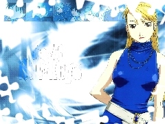 kobieta, sukienka, Full Metal Alchemist