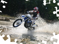 Woda, Błoto, Husaberg FE 450