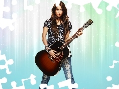 Gitara, Miley Cyrus