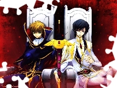 Lelouch, Suzaku, Code Geass