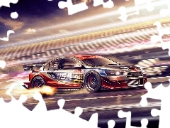 Tor, Wyścigowy, Mitsubishi Lancer Evo X