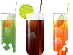 Drinki, Słomki, Trzy