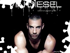 czarna koszulka, Vin Diesel