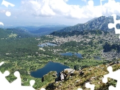 Hala Gąsienicowa, Jeziora, Tatry