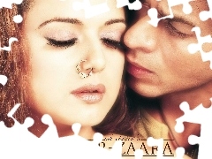 Preity Zinta, Shahrukh Khan, kolczyk
