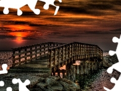 Słońca, Most, Zachód