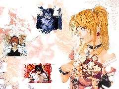 biżuteria, dziewczyna, Death Note, serce, obrazki