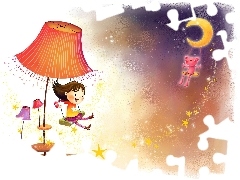 Misiu, Lampy, Noc