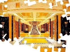 Luksus, Hol, Hotel, Schody