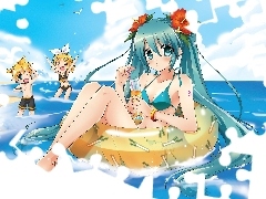 Ratunkowe, Koło, Manga, Vocaloid