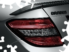 Brabus, Tył, Mercedes W204, Lampa