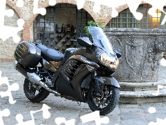 Turystyczna, Szyba, Kawasaki 1400 GTR