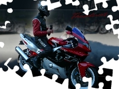 Motocyklist, Motocykl, Yamaha, Thundercat