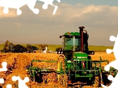 Traktor, Pole