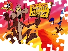 Struś, Wiluś, Looney Tunes, Pędziwiatr, Kojot