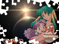 ziemia, kobiety, Grandia, sun