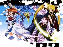 wojownicy, kobiety, Mahou Shoujo Lyrical Nanoha