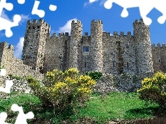 Obidos, Zamek, Portugalia