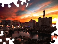 Słońca, Las Vegas, Zachód