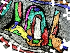 LOL, Graffiti