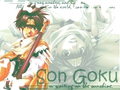 człowiek, goku, Saiyuki, son