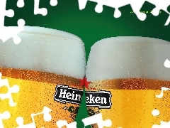 Heineken, piana, Piwo