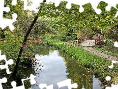 Rzeczka, Mostek, Park