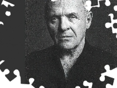 czarna, marynarka, Anthony Hopkins