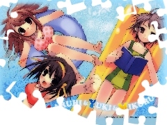 Mikuru, Yuki, Suzumiya Haruhi No Yuuutsu, Haruhi