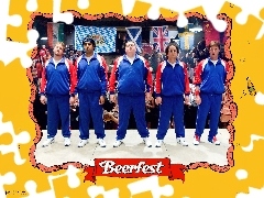 flagi, dresy, Beerfest, mężczyźni