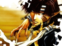 pazury, złość, Saiyuki