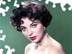 Kolczyki, Perły, Joan Collins, Naszyjnik