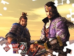 samuraj, wojownik, Dynasty Warriors 4, mężczyzna